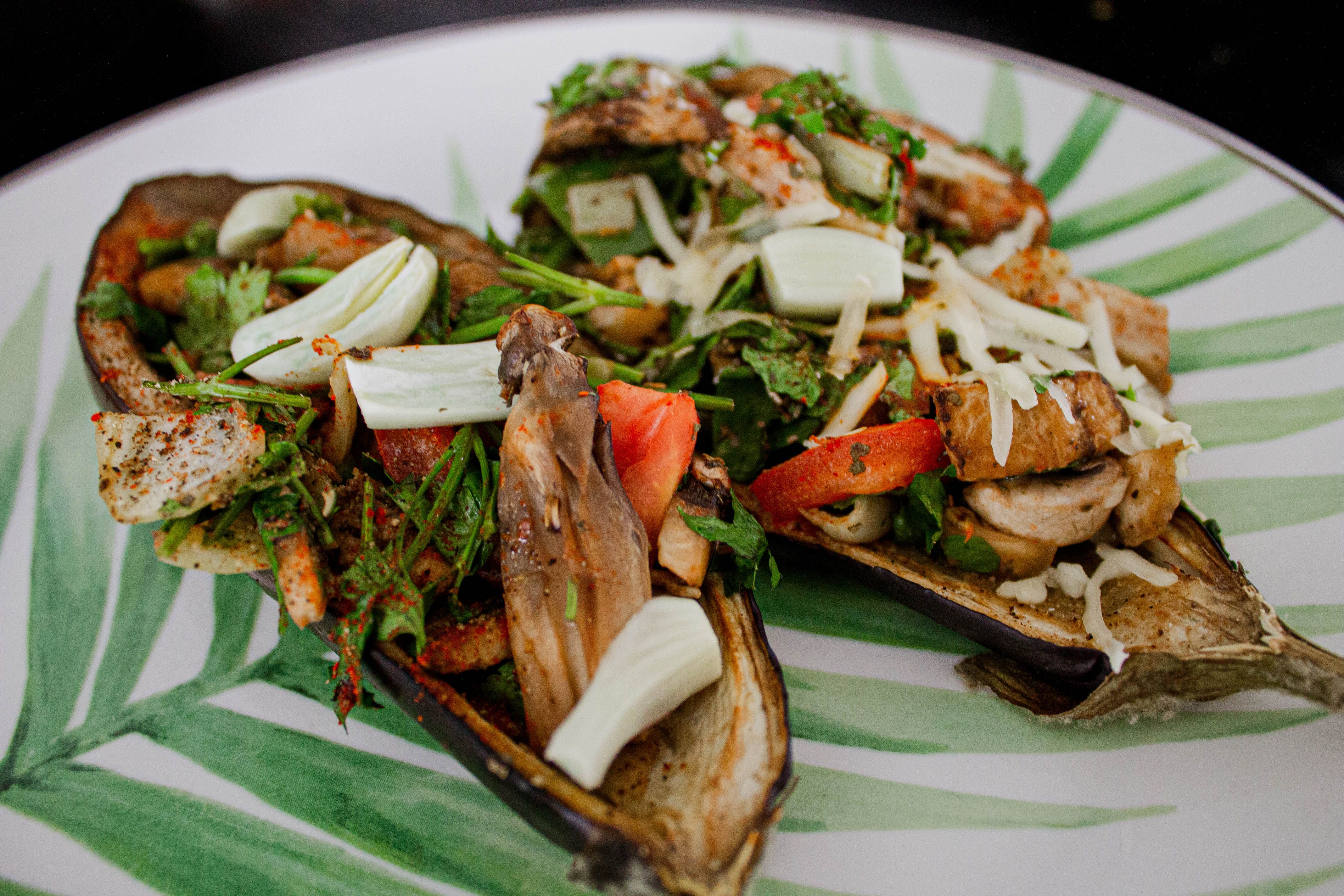 Image of Vegan Patëllxhane të Mbushur