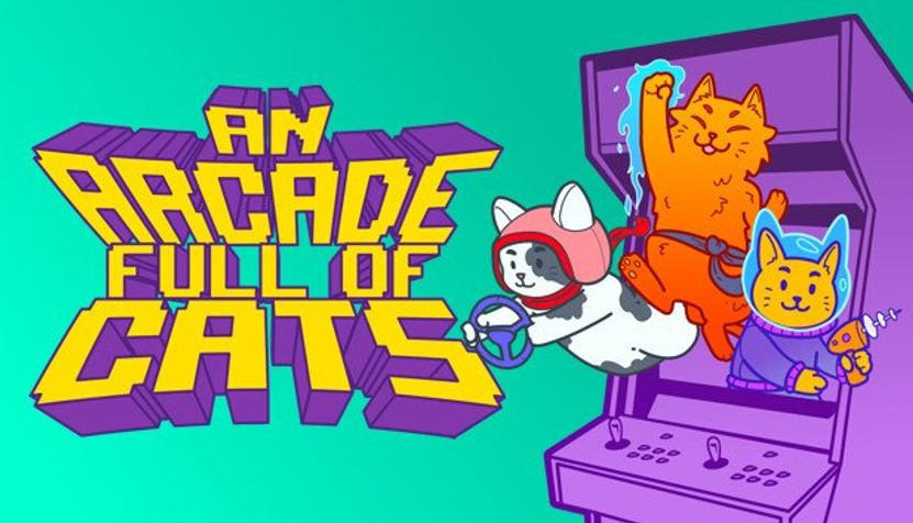 Title image for An Arcade Full Of Cats