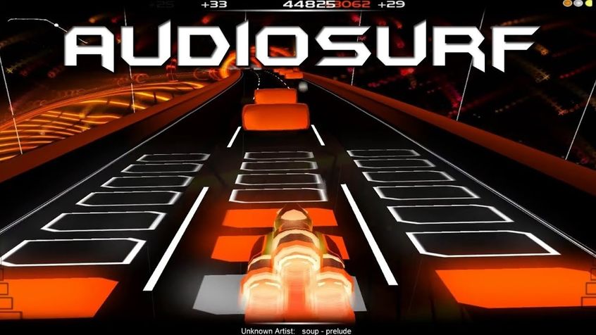 Title image for Audiosurf