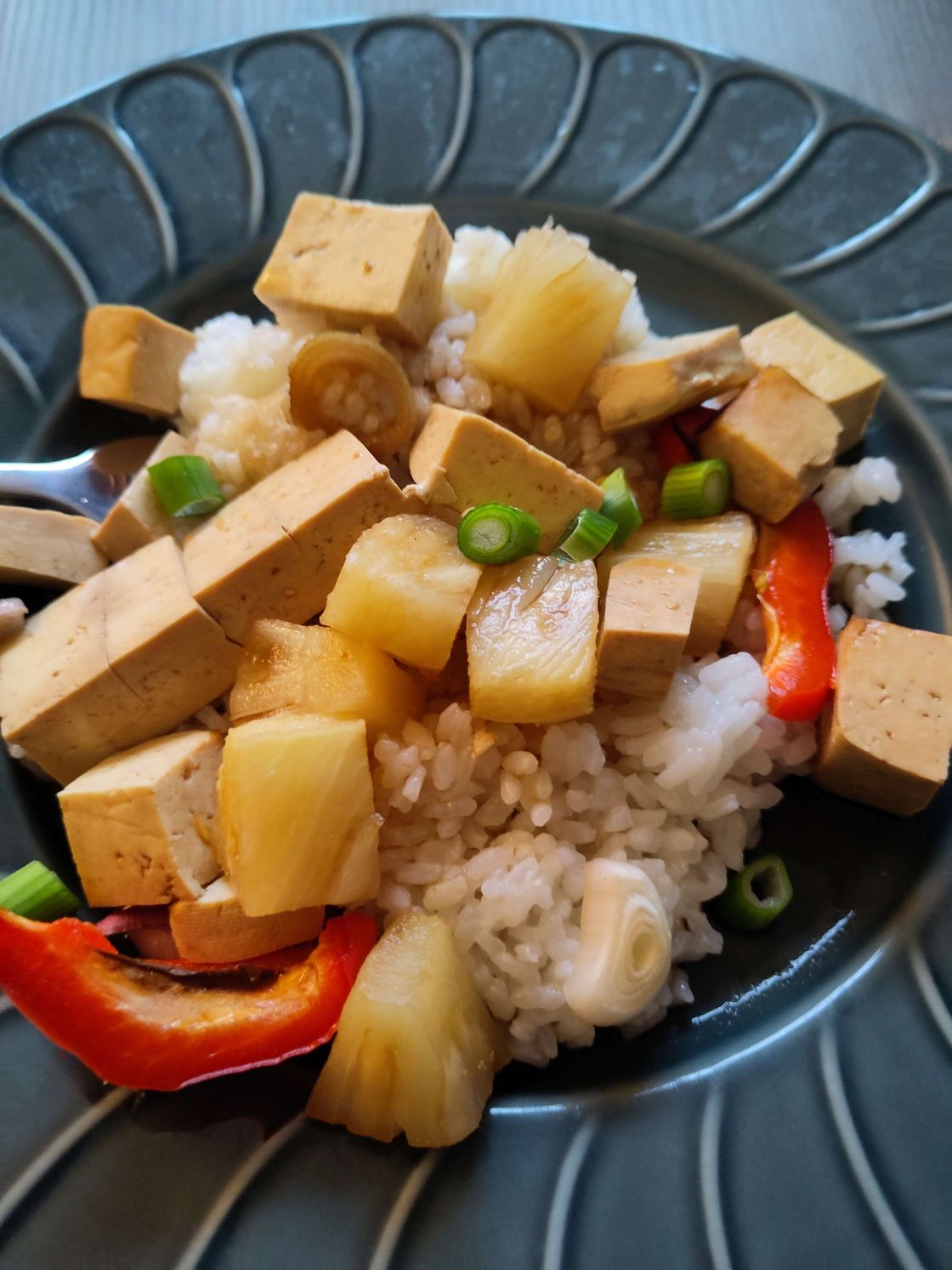 Title image for Vegan Micronesian Chicken